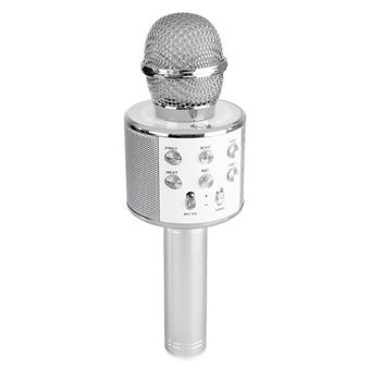 Microphone filaire de Qiilu, micro tenu dans la main, micro de karaoké pour  la réunion pour la représentation 