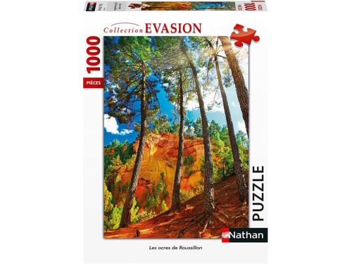 Nathan puzzles - Puzzle 1000 pièces - Les ocres de Roussillon -