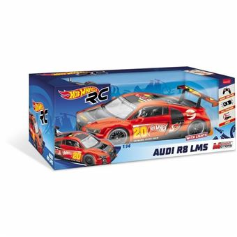 Hot Wheels - Audi R8 - Rallye - Voiture Radiocommandée - échelle 1/14eme - Garçon - Mixte - A partir de 3 ans