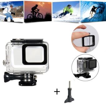 Boîtier étanche 60m Pour GoPro Hero 7/6/5 Noir - Coque De Plongée Protection Sous-marine Avec Inserts Anti-buée