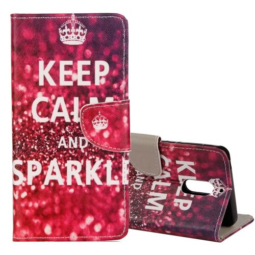 Nokia 5 Housse Etui Cuir PU Keep Calm ALS54427