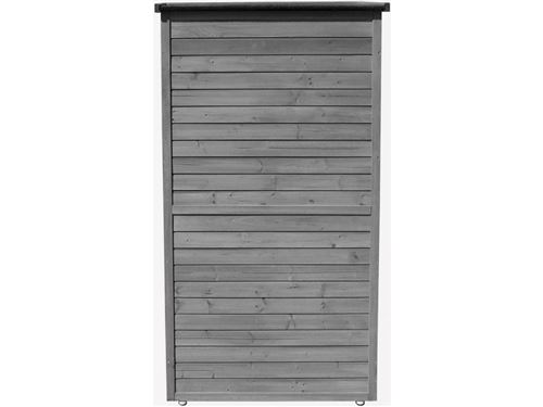 Armoire De Jardin Space 87 X 46 5 X 160 Cm Anthracite Mobilier De Jardin Achat Prix Fnac