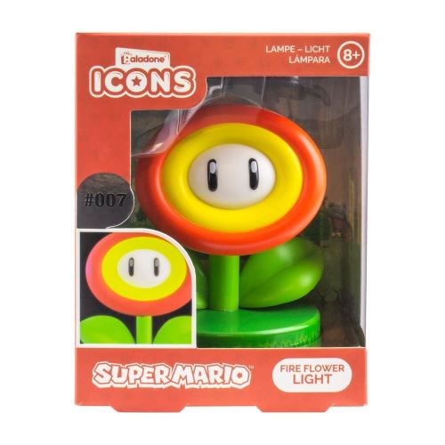 Lampe Icon Super Mario Fire Flower