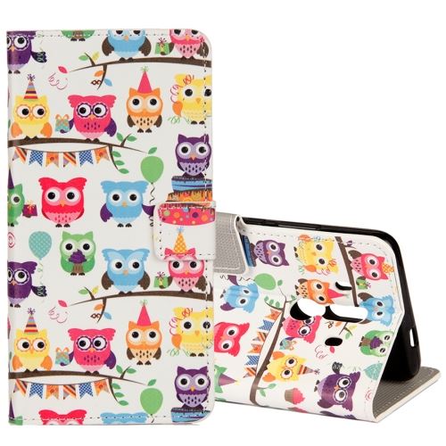 Huawei Mate 10 Pro Housse Etui Cuir PU Hiboux ALS53595