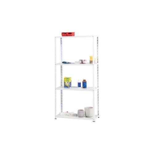 Practo Home Etagere Metal Blanche 150x75x30cm