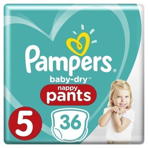 Pampers Baby-dry Pants Taille 5 11-18 Kg - 36 Couches-culottes
