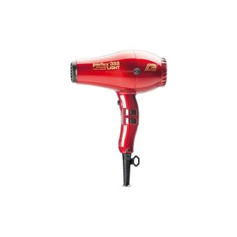 Parlux Seche-cheveux - 385 Power Light Ionic + Ceramic - Debit Dair 79 M/h - 2150 W - Rouge - 1