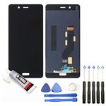 Écran LCD Complet Avec Vitre Tactile Pour Nokia 7.1 - Noir, Neuf