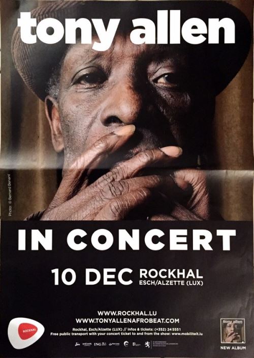 Tony Allen - 60x80 cm - AFFICHE / POSTER