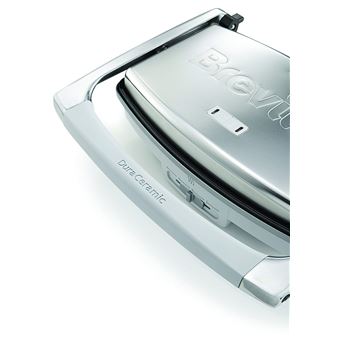 Breville VST071X 01 Appareil a Sandwichs avec revetement DuraCeramic 1000 W Gaufrier et croque monsieur Achat prix fnac