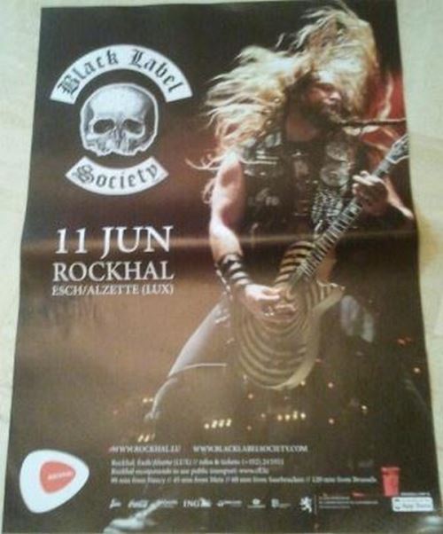 Black Label Society - 60x80 cm - AFFICHE / POSTER État correct - N/A reconditionné disponible sur Fnac