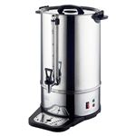 Percolateur à café professionnel argenté noir 6.8 litres - 220x220x415