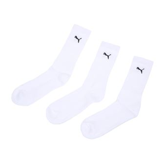 Chaussettes de tennis Puma Logo blanc tripack Blanc Taille : 35 - 1