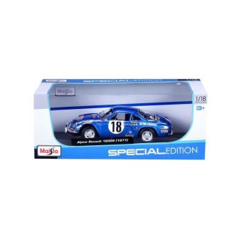 Voiture Bburago Maito Alpine Renault à l’échelle 1/18ème Bleu