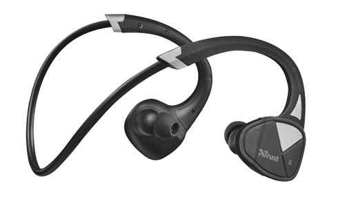 Trust Urban Velo - In-ear hoofdtelefoons met micro - inwendig - Bluetooth - draadloos