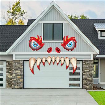 30 Sur Autocollants Muraux 664 La Creativite Halloween Decoration Rouge Autocollants Muraux Top Prix Fnac