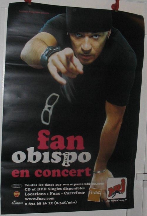 Obispo - 80x120 cm - AFFICHE / POSTER