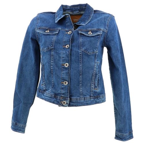 Vestes demie saison Only Tia denim jacket l Bleu taille : 42 réf : 17388