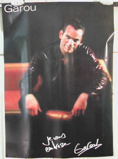 Garou - 50x70 cm - AFFICHE / POSTER