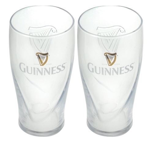Guinness Harp jeu de 2 verres