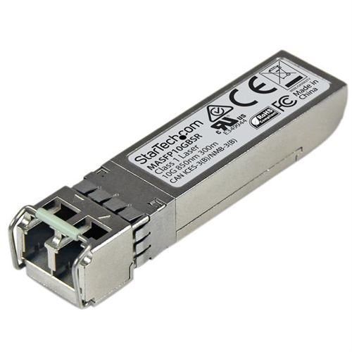 startech sfp+ a fibre optique 10 gbe - cisco meraki ma-sfp-10gb-sr noir
