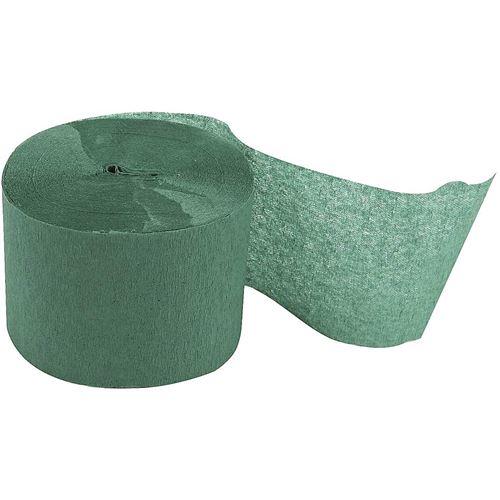 Creotime papier crêpe 20 m 5 cm 20 pièces vert