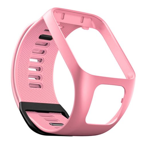 Armband silicone voor TomTom Spark Runner 2/3 Golfer2 - Roze
