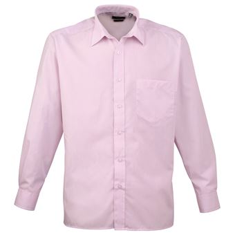 Premier Chemise a manches longues Homme 36 38 Rose pale UTRW1081 Chemises et chemisiers de sport Achat prix fnac