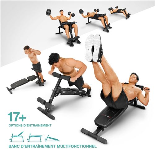 Sportstech Banc De Musculation Brt500 Appareil Multifonction