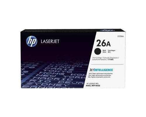 Hp Noir 26A - Original - Laserjet - Cartouche De Toner (Cf226a) - Pour Laserjet Pro M402, Mfp M426
