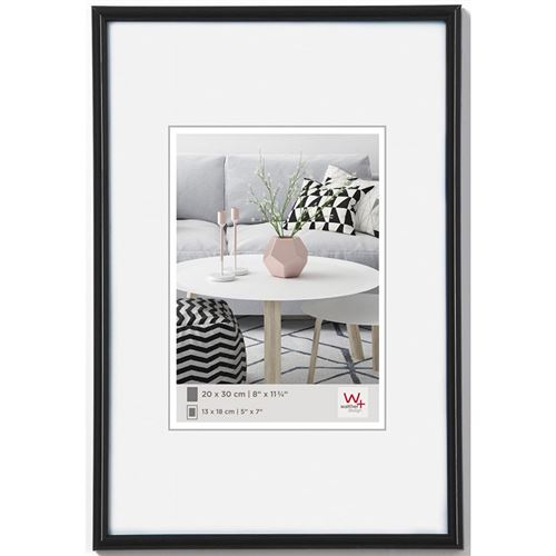 Lot de 2 cadres photo Galeria - 30 x 45 cm - Noir