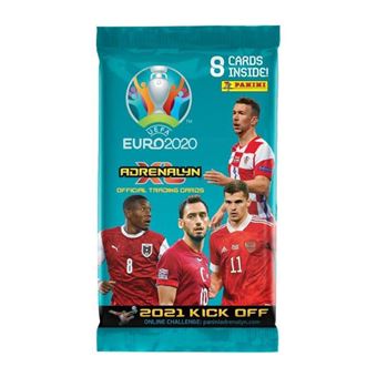 Blister de 7 pochettes Panini Foot Trading Cards UEFA EURO 2020