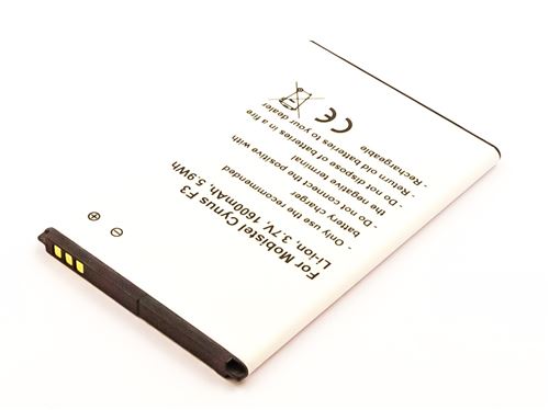 Battery Mobistel Cynus F3, Li-ion, 3,7V, 1600mAh, 5,9Wh