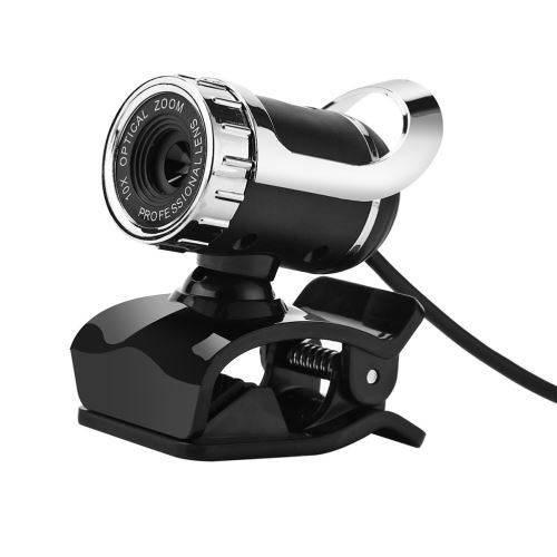 Non Communiqué Noir Caméra Usb Hd 360 Degrés Webcam Pour Ordinateur Portable Accessoire De Bureau