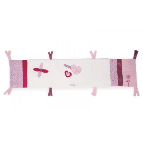 Tour de lit cerise 180 x 40 cm