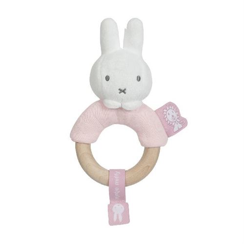 Anneau Miffy Safari Hochet Rose