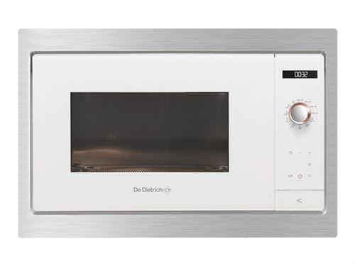De Dietrich DME7121W - Four micro-ondes monofonction - intégrable - 26 litres - 900 Watt - blanc