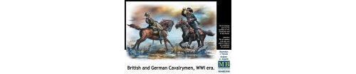 British And German Cavalrymen,wwi Era - 1:35e - Master Box Ltd.