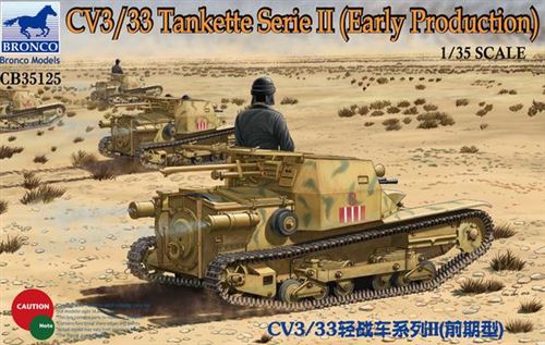 Cv3/33 Tankette Serie Ii (early Producti - 1:35e - Bronco Models