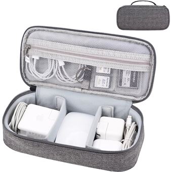 XIMKONTER Sac De Rangement Pour Câbles Et Accessoires - Organiseur Voyage Disque Dur, Chargeurs