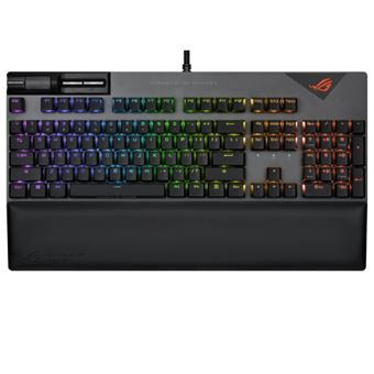 Clavier Gaming filaire Azerty Asus ROG Strix Flare II Animate Noir