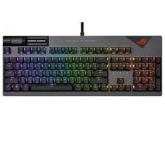 Clavier Gaming filaire Azerty Asus ROG Strix Flare II Animate Noir