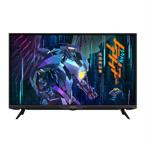 Gigabyte AORUS FV43U - LED-monitor - 43 - 3840 x 2160 4K @ 144 Hz - VA - 750 cd/m² - 4000:1 - DisplayHDR 1000 - 1 ms - 2xHDMI, DisplayPort, USB-C - luidsprekers