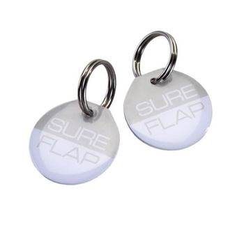 Médaillon d identification  SUREFLAP  Lot de 2  Radiofréquence  Compatible e térieur  Pour - 1