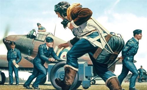 Raf Personnel - 1:76e - Airfix