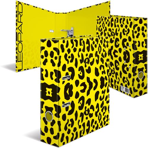 HERMA Classeur à levier 'Animal Print', A4, léopard
