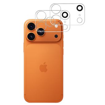 Pack Protection IPhone 17 Pro Max - 2 Films Verre Trempé 9H Anti-espion + 2 Protections Caméra