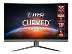 MSI Optix G32CQ4 E2 - Écran LED - jeux - incurvé - 31.5" - 2560 x 1440 WQHD @ 170 Hz - VA - 250 cd/m² - 3000:1 - 1 ms - 2xHDMI, DisplayPort - noir