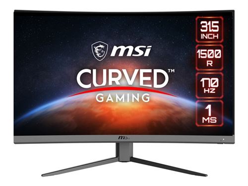 Ecran PC Gaming MSI Optix G32CQ4 E2 31.5 Incurvé WQHD Noir