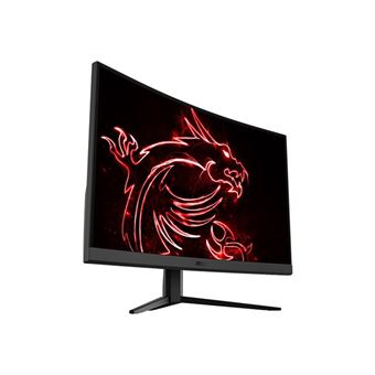 MSI Optix G32CQ4 E2 - Écran LED - jeux - incurvé - 31.5" - 2560 x 1440 WQHD @ 170 Hz - VA - 250 cd/m² - 3000:1 - 1 ms - 2xHDMI, DisplayPort - noir